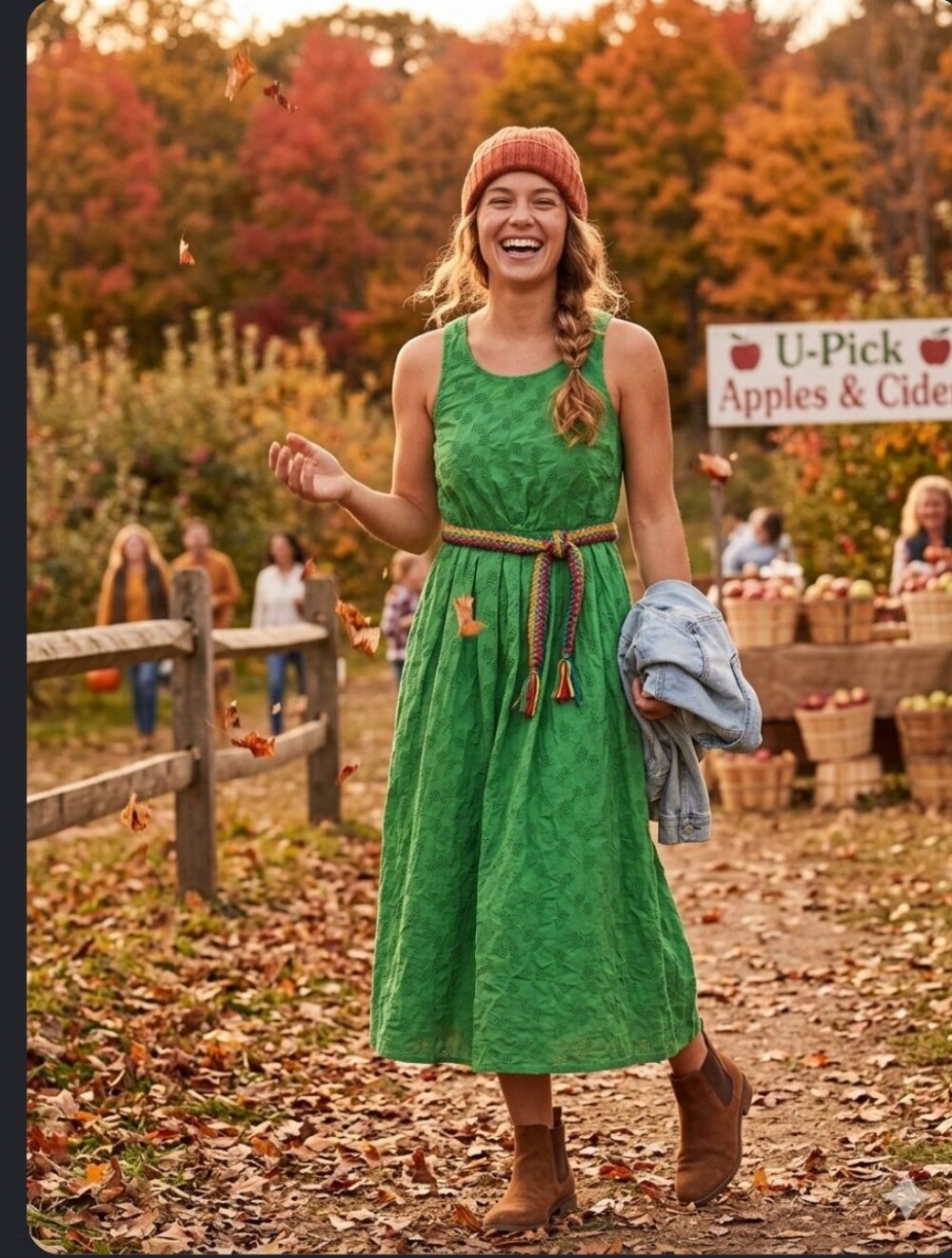Anthropologie "Grass court" Dress